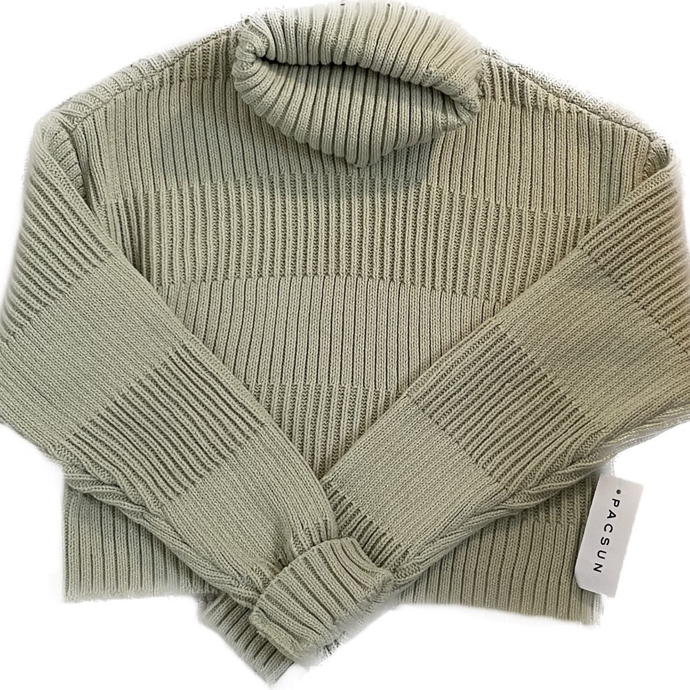 XS Green PacSun Sweater